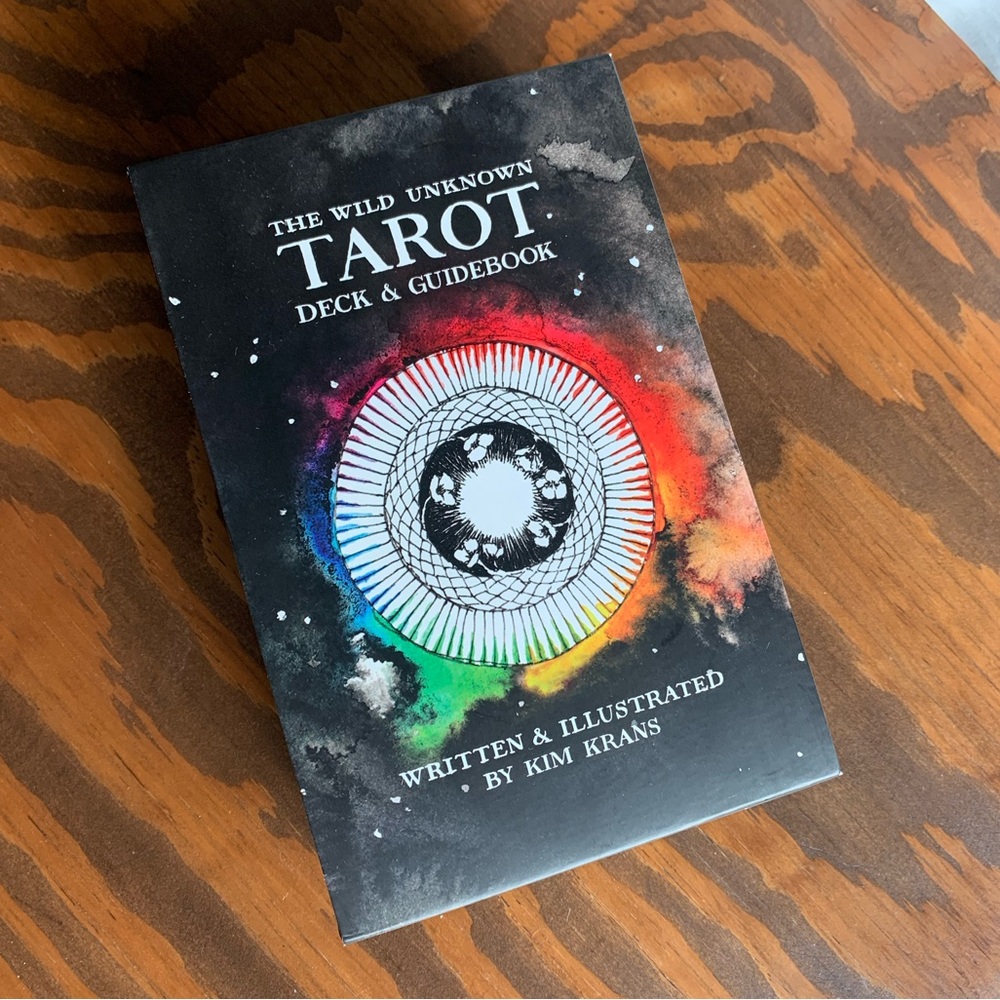 The Wild Unknown Tarot Deck & Guidebook by Kim Krans